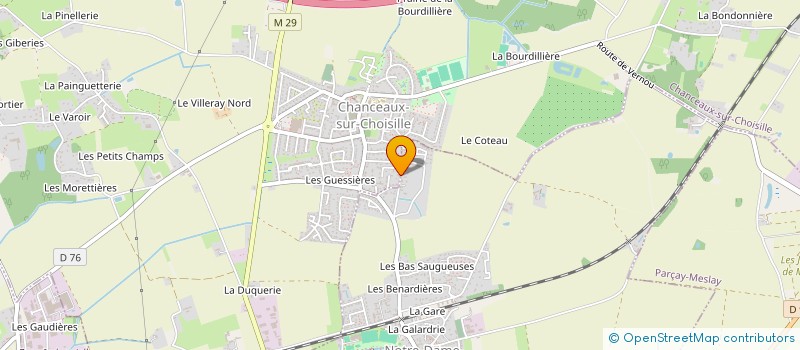 localisation de l'entreprise LE CONCORDE à REUILLY