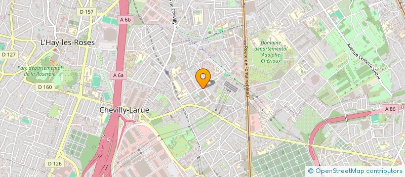 localisation de l'entreprise LE CONCORDE RUNGIS à CHEVILLY-LARUE