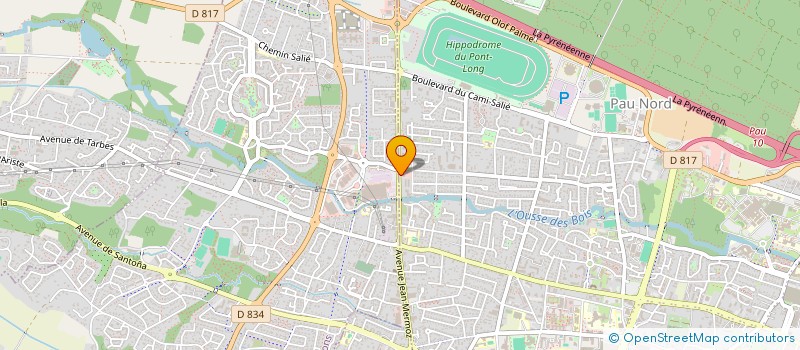 localisation de l'entreprise LE CONCORDIA SAS à PAU