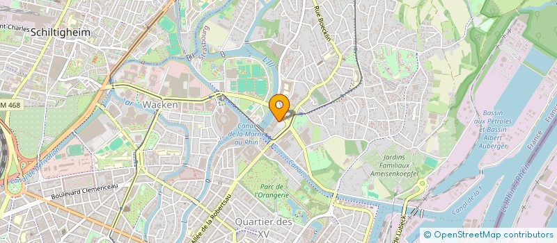 localisation de l'entreprise LE CONCOURS RENE CASSIN à STRASBOURG
