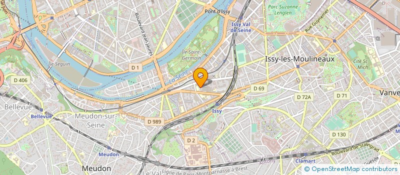 localisation de l'entreprise LE CONCRET à ISSY-LES-MOULINEAUX