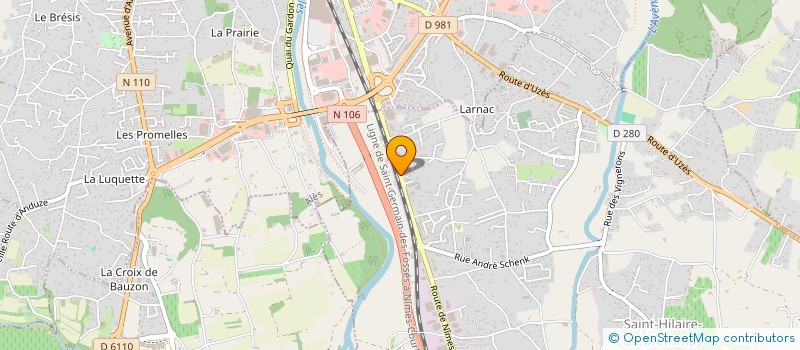 localisation de l'entreprise LE CONCURRENT à SAINT-HILAIRE-DE-BRETHMAS