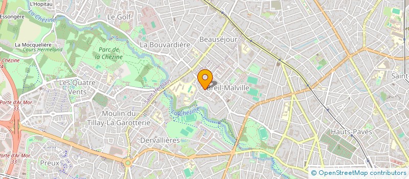 localisation de l'entreprise LE CONDORCET 2 à NANTES