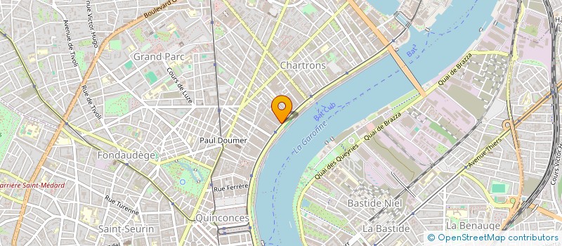 localisation de l'entreprise LE CONFIDENTIEL  BORDEAUX