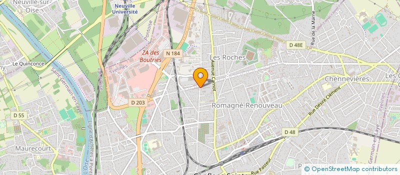 localisation de l'entreprise LE CONFLUENT à CONFLANS-SAINTE-HONORINE