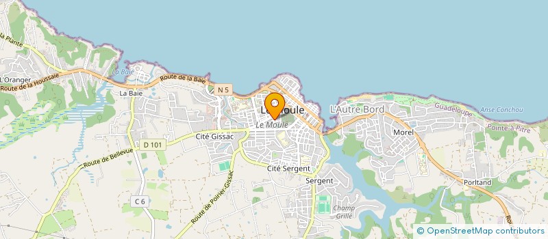 localisation de l'entreprise LE CONFLUENT DE L' ATLANTIQUE à LE MOULE