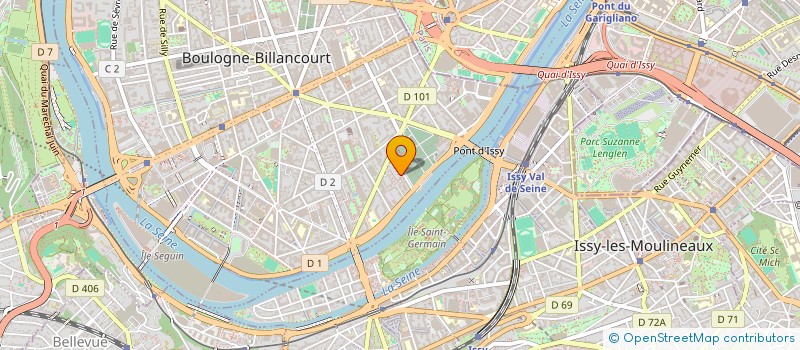 localisation de l'entreprise LE CONFORT à BOULOGNE-BILLANCOURT