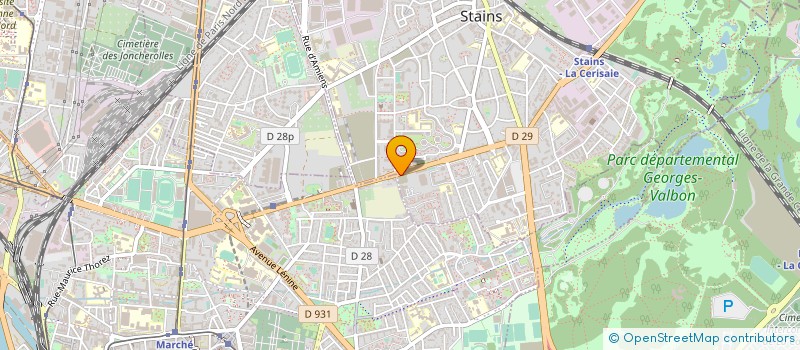 localisation de l'entreprise LE CONFORT A DOMICILE à STAINS