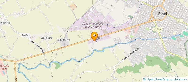 localisation de l'entreprise LE CONFORT A L'ANCIENNE  REVEL