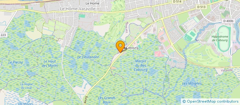 localisation de l'entreprise LE CONQUERANT à CABOURG