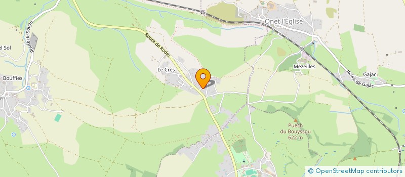 localisation de l'entreprise LE CONSEIL DEPARTEMENTAL DE L'ORDRE DES SAGES-FEMMES DE L'AVEYRON  SALLES-LA-SOURCE