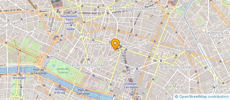 localisation de l'entreprise LE CONSEIL EUROPEEN - ECFR  PARIS