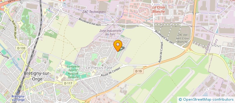 localisation de l'entreprise LE CONSEIL IMMO  LE PLESSIS-PATE