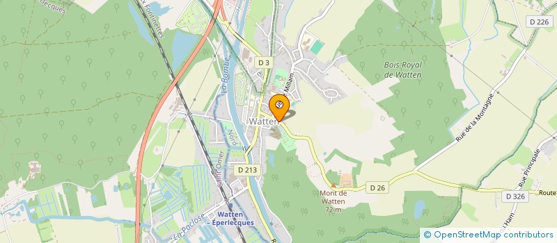 localisation de l'entreprise LE CONSERVATOIRE  WATTEN