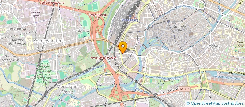 localisation de l'entreprise LE CONSORTIUM ASSOCIATION DE PREFIGURATION à STRASBOURG