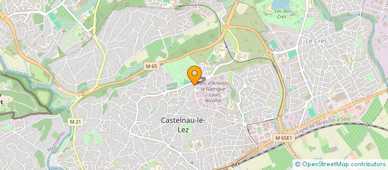 localisation de l'entreprise LE CONSTRUCTEUR FRANCAIS à CASTELNAU-LE-LEZ
