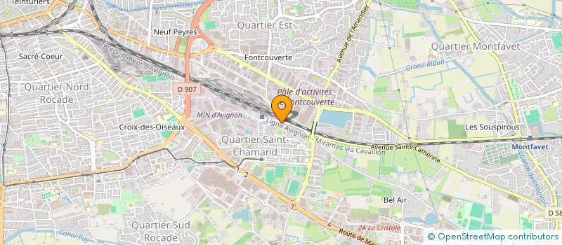 localisation de l'entreprise LE CONSULAT  AVIGNON