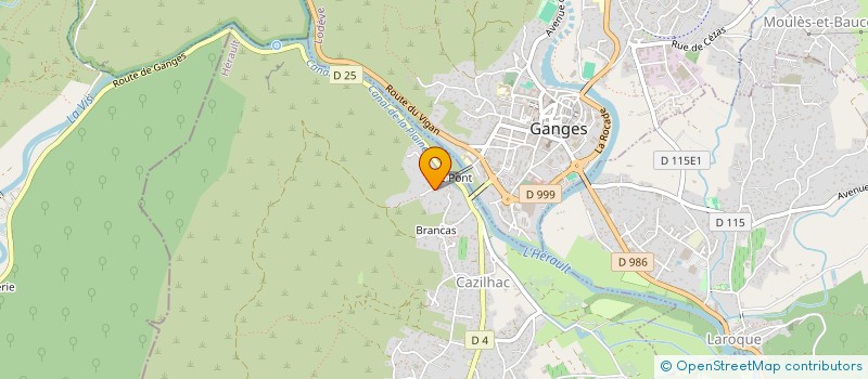 localisation de l'entreprise LE CONSULT à CAZILHAC