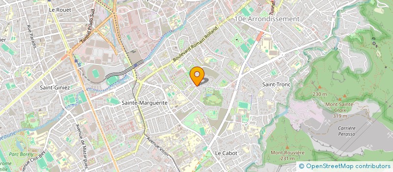 localisation de l'entreprise LE CONTACT IMMOBILIER à MARSEILLE