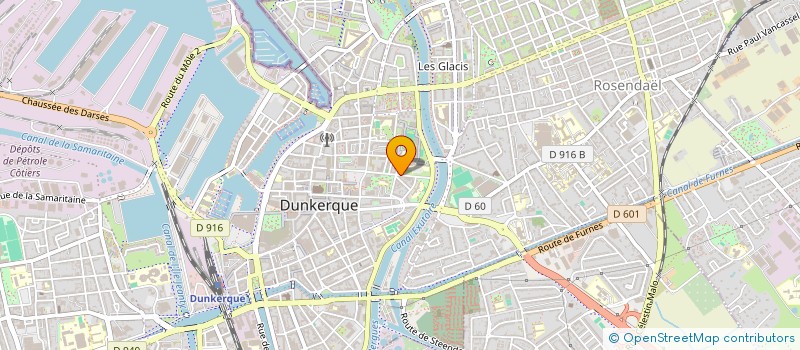 localisation de l'entreprise LE CONTEMPORAIN à DUNKERQUE