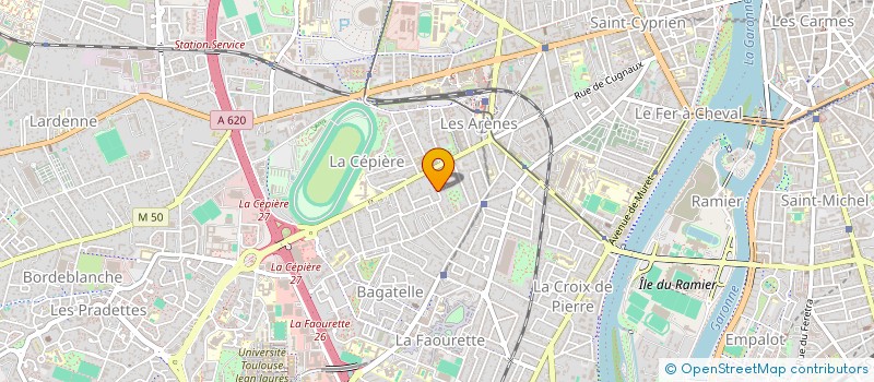 localisation de l'entreprise LE CONTENTIEUX à TOULOUSE