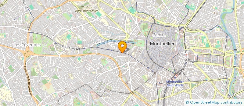 localisation de l'entreprise LE CONTINENT à MONTPELLIER