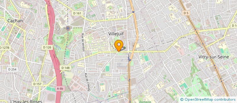 localisation de l'entreprise LE CONTINENTAL EFREI à VILLEJUIF