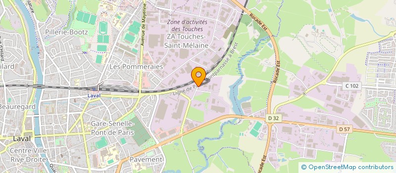 localisation de l'entreprise LE CONTROLE LAVALLOIS à LAVAL