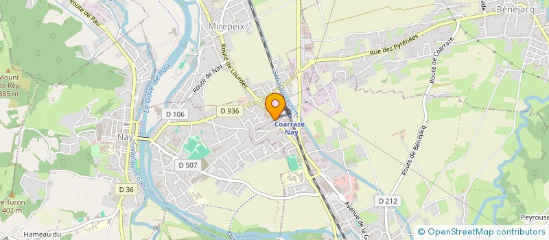 localisation de l'entreprise LE CONVIVIAL  COARRAZE