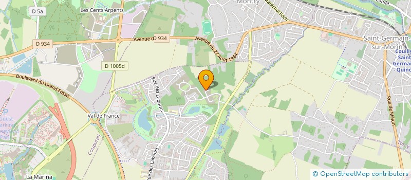 localisation de l'entreprise LE COOKIE BRUN  MAGNY-LE-HONGRE