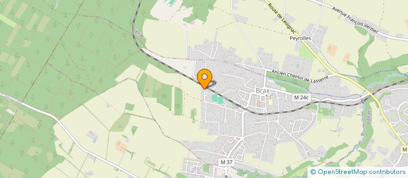 localisation de l'entreprise LE COPEAU QUI VOLE  BRAX