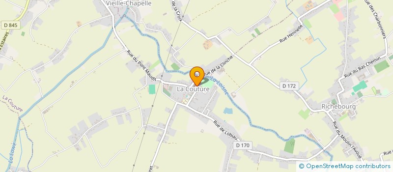 localisation de l'entreprise LE COPPER  VIEILLE-CHAPELLE