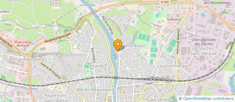 localisation de l'entreprise LE COQ à LAVAL