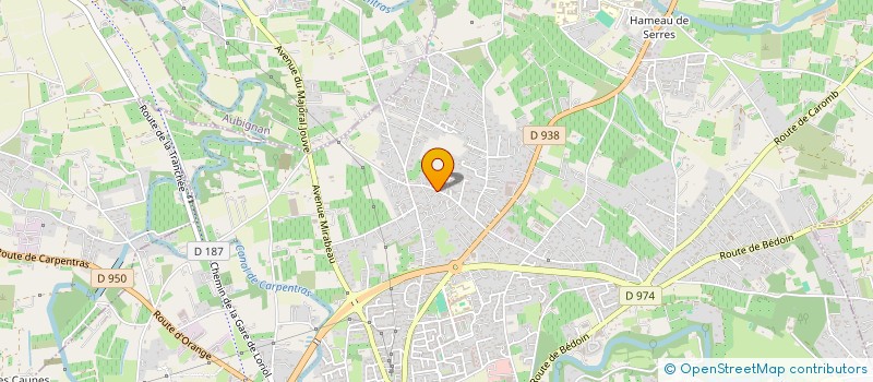 localisation de l'entreprise LE COQ  CARPENTRAS