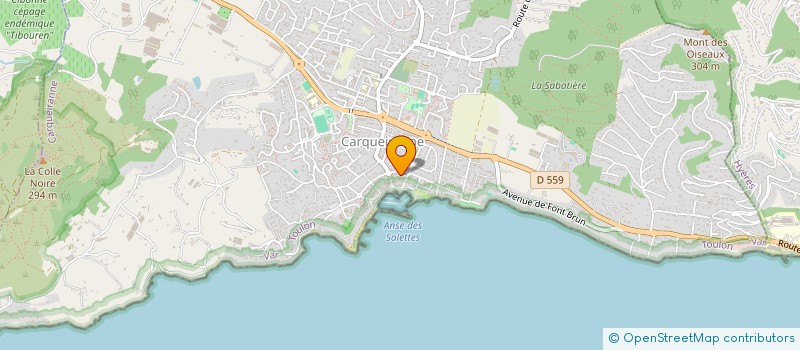 localisation de l'entreprise LE COQ AU VIN  CARQUEIRANNE