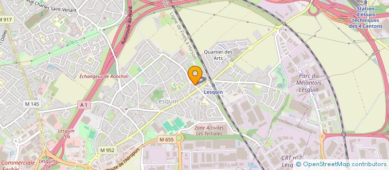 localisation de l'entreprise LE COQ & LA FONTAINE à LESQUIN