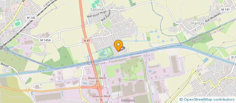 localisation de l'entreprise LE COQ SALOMEEN  SALOME