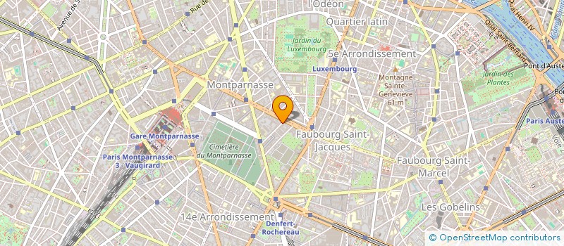 localisation de l'entreprise LE COQUELICOT  PARIS