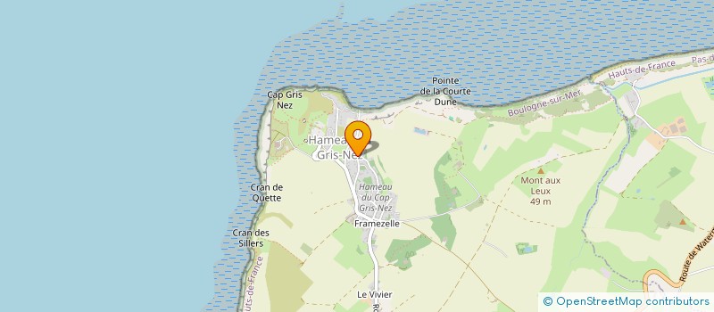 localisation de l'entreprise LE COQUELICOT  AUDINGHEN