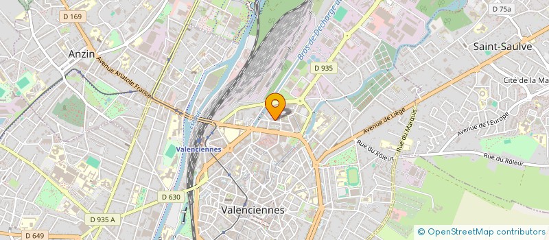 localisation de l'entreprise LE COQUETIER  VALENCIENNES