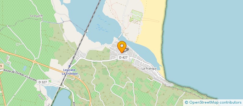localisation de l'entreprise LE CORAIL à LEUCATE