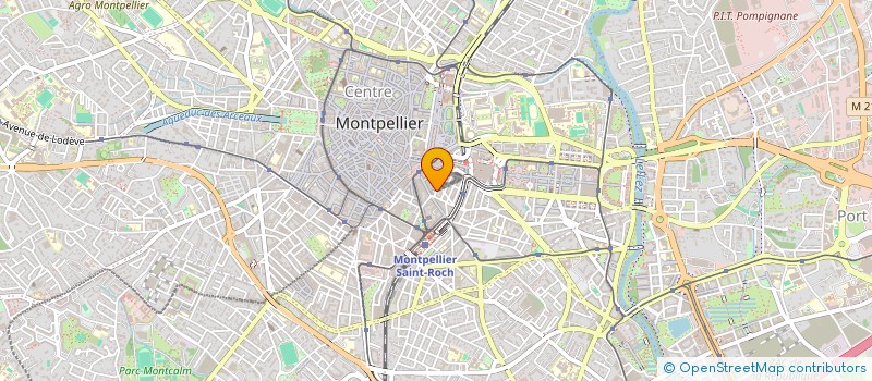 localisation de l'entreprise LE CORAIL LOUNGE à MONTPELLIER