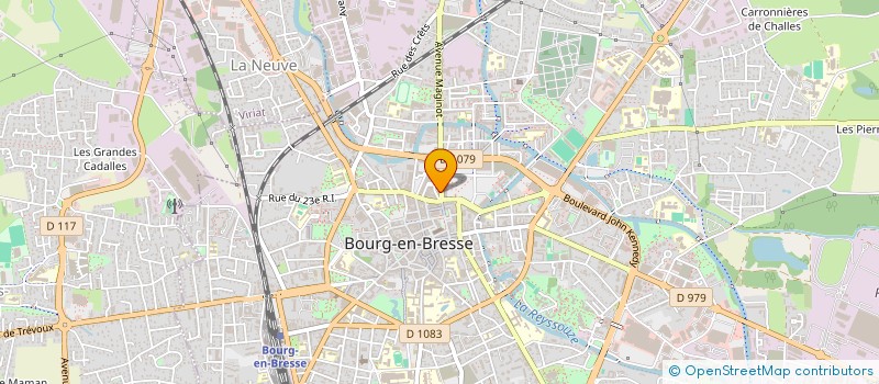 localisation de l'entreprise LE CORAIL ROUGE à BOURG-EN-BRESSE