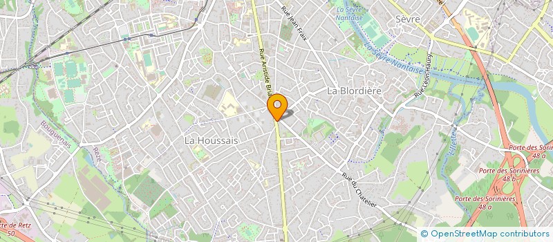 localisation de l'entreprise LE CORALY 2G  REZE