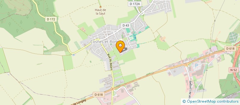 localisation de l'entreprise LE CORBUSIER  COSNES-ET-ROMAIN