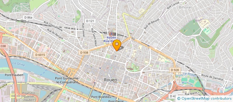 localisation de l'entreprise LE CORDIER  ROUEN