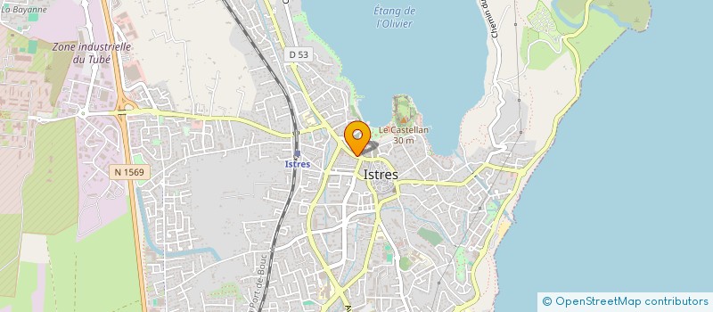 localisation de l'entreprise LE CORDIER  ISTRES