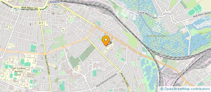 localisation de l'entreprise LE CORENTIN à AMIENS
