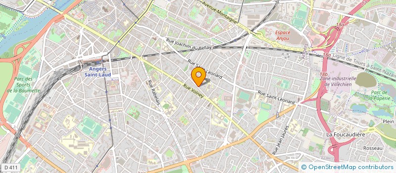 localisation de l'entreprise LE CORLEONE à ANGERS