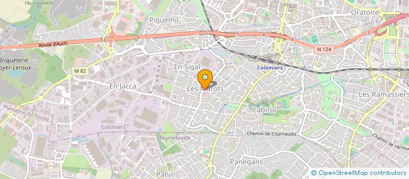 localisation de l'entreprise LE CORLEONE CAFE à COLOMIERS